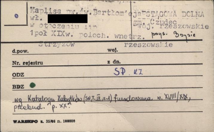 kaplica św. Bartłomieja, skan 1