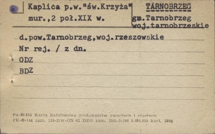kaplica pw. św. św. Krzyża, skan 1