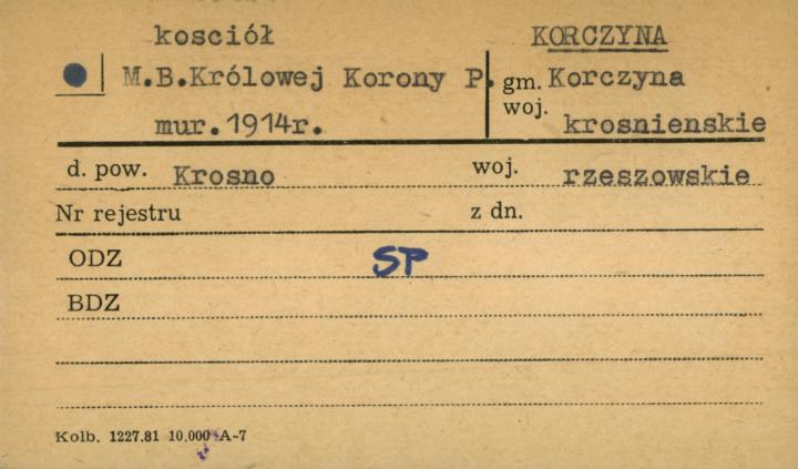 kościół MB Królowej Korony P., skan 1