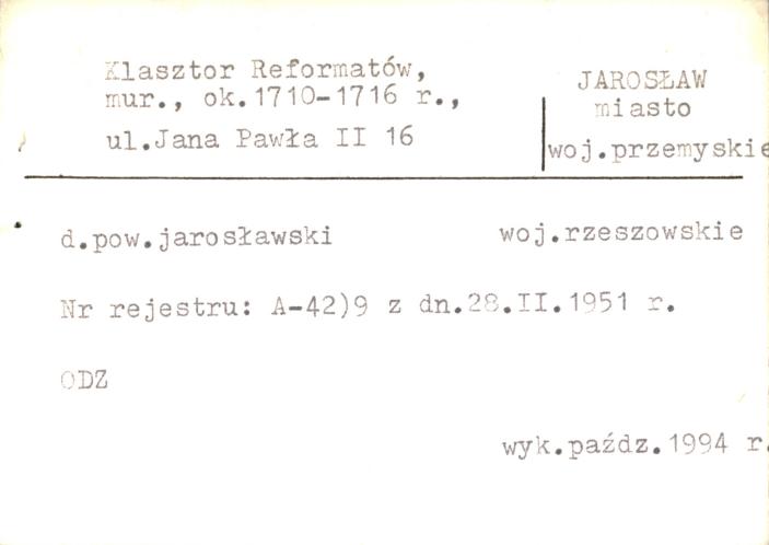 klasztor reformatów, skan 2