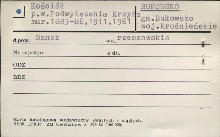 kościół p.w. Podwyższenia Krzyża, skan 3