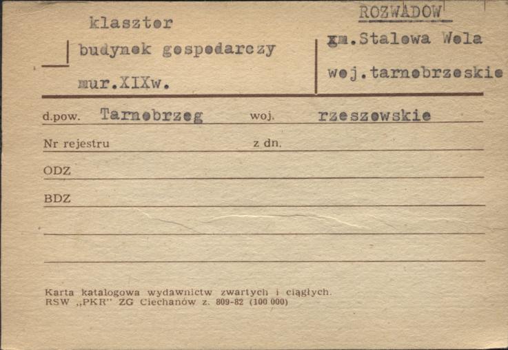 budynek gospodarczy - klasztor kapucynów, skan 1