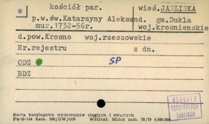 kościół par. pw. św. Katarzyny Aleksand., skan 1