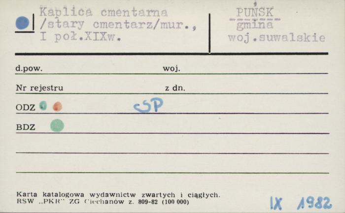 kaplica cmentarna (stary cmentarz), skan 1