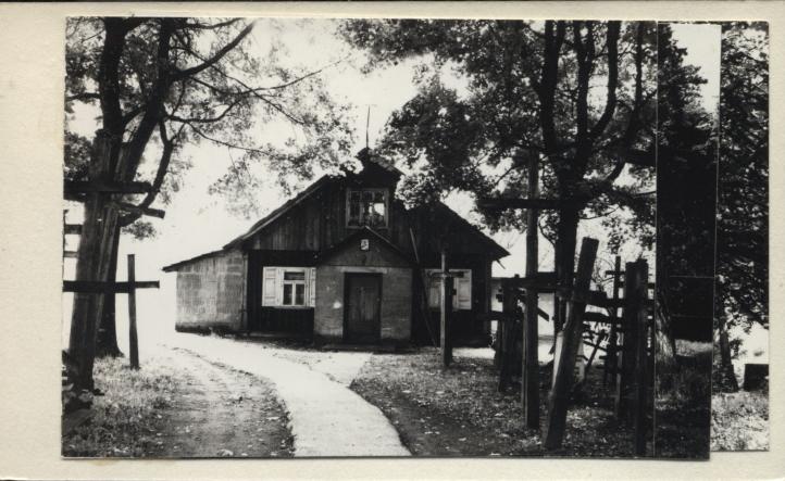 stróżówka, ob. budynek klasztorny, skan 2