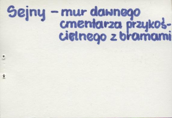 mur cmentarza przykościelnego - zespół klasztorny dominikanów, skan 3
