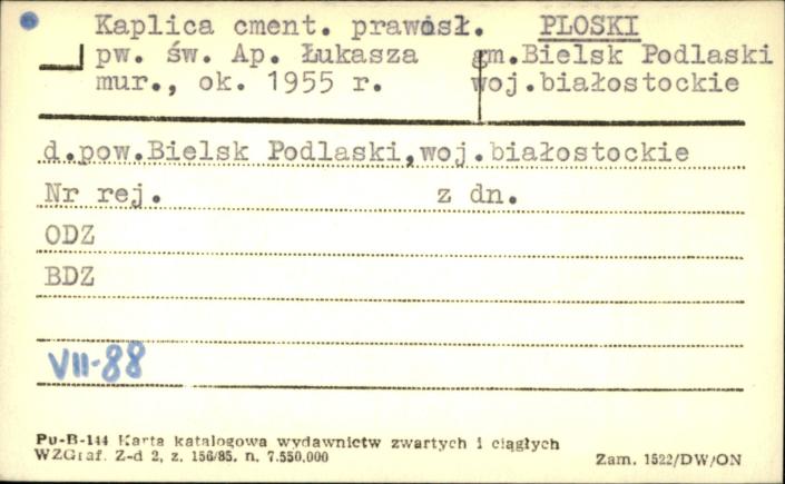 kaplica cment. prawosł. pw. św. Ap. Łukasza, skan 1
