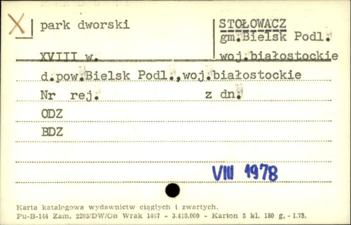 park dworski, skan 1