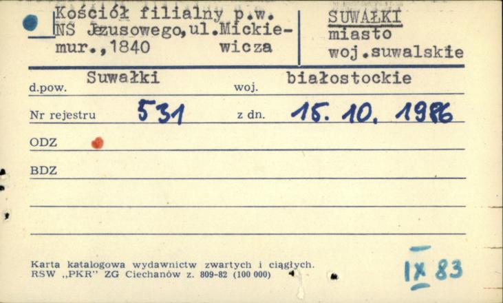 kościół filialny pw. NS Jezusowego, skan 1