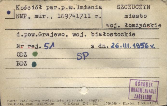 kościół par. pw. imienia NMP, skan 1