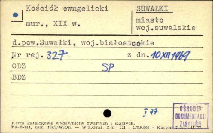 kościół ewangelicki, skan 1