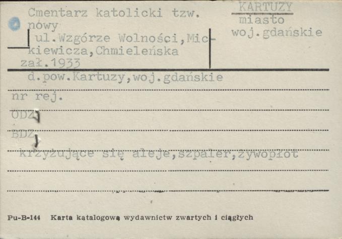 cmentarz katolicki tzw. nowy, skan 1