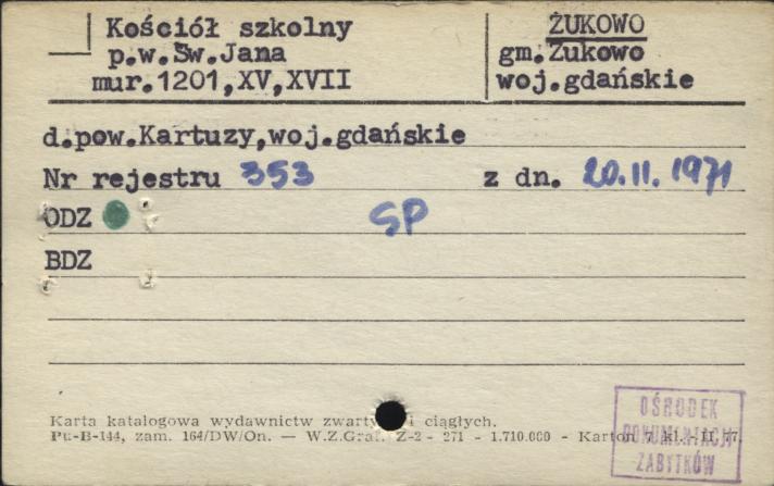 kościół szkolny p.w. św. Jana, skan 1