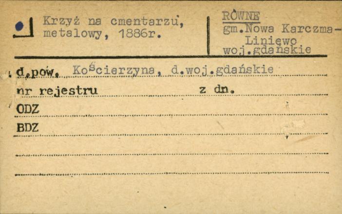 krzyż na cmentarzu, skan 1