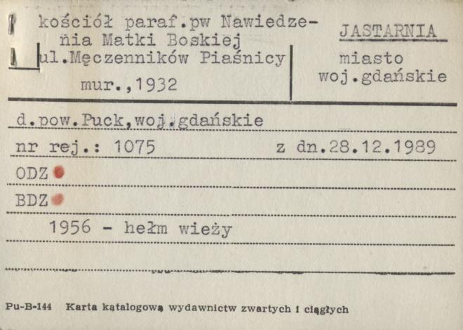 kościół paraf. pw. Nawiedzenia Matki Boskiej, skan 1