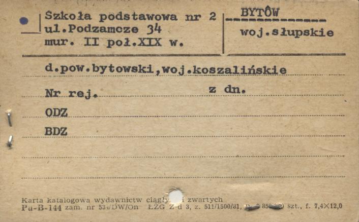 Szkoła Podstawowa nr 2, skan 1