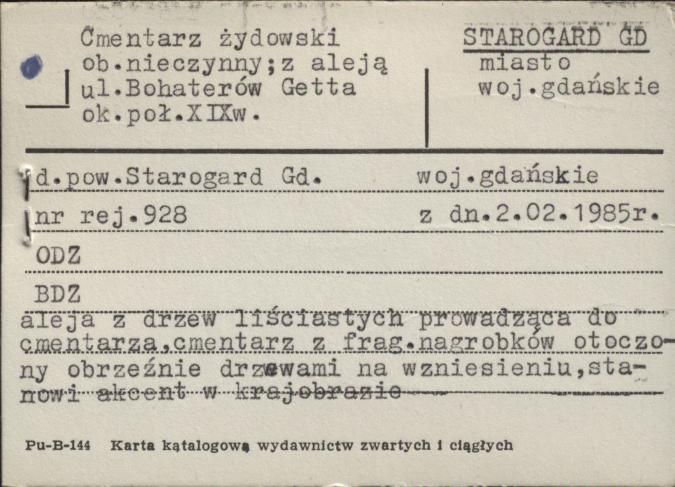 cmentarz żydowski, skan 1