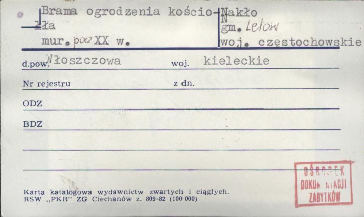 brama - zespół kościoła par., skan 1