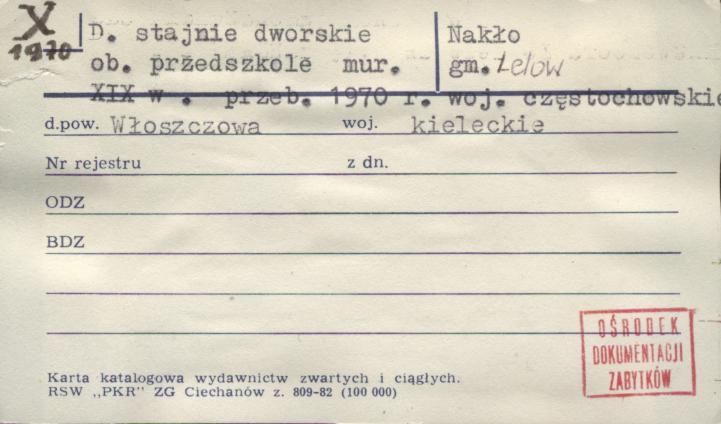 stajnie dworskie, ob. przedszkole, skan 1