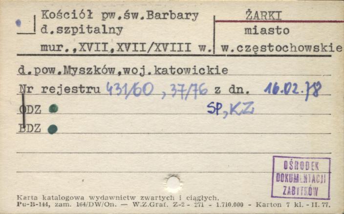 kościół pw. św. Barbary d. szpital, skan 1