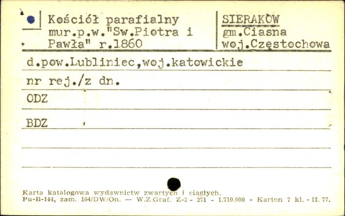 kościół par. pw. śś. Piotra i Pawła, skan 1