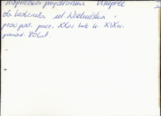 kapliczka przydrożna, skan 3