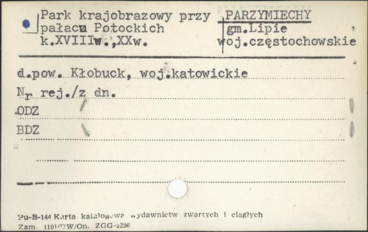 park krajobrazowy przy pałacu Potockich, skan 2