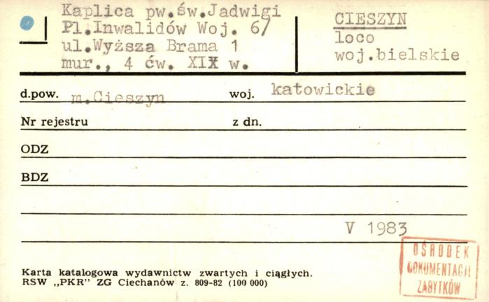 kaplica pw. św. Jadwigi, skan 1