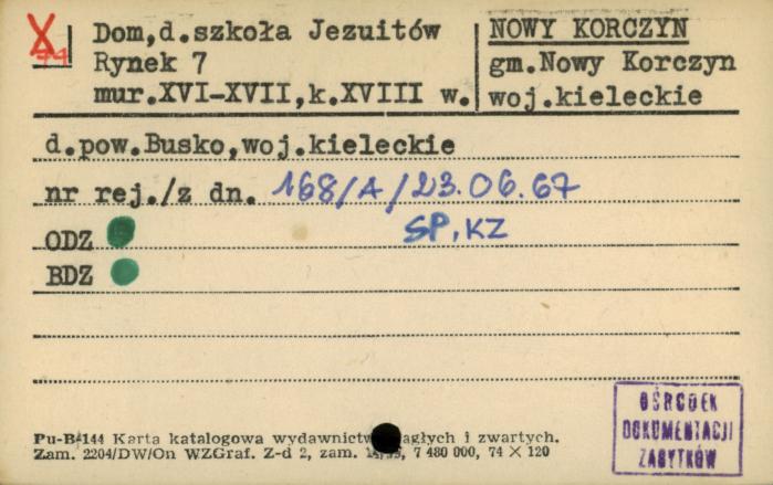 dom, d. szkoła Jezuitów, skan 1
