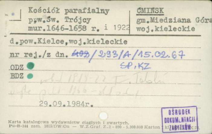 kościół par. pw. Św. Trójcy, skan 1