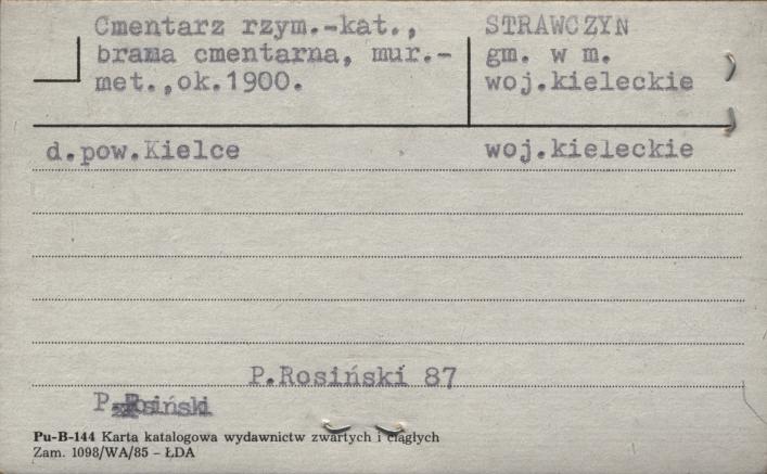 cmentarz rzym.-kat., brama cmentarna, skan 1