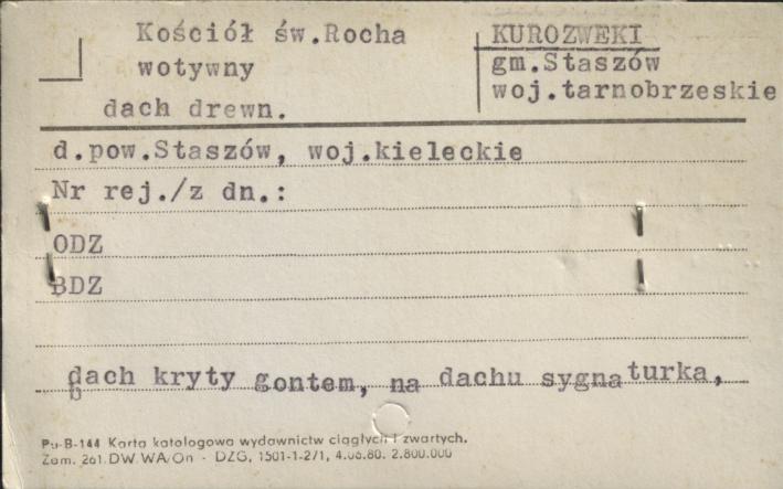kościół św. Rocha, skan 1