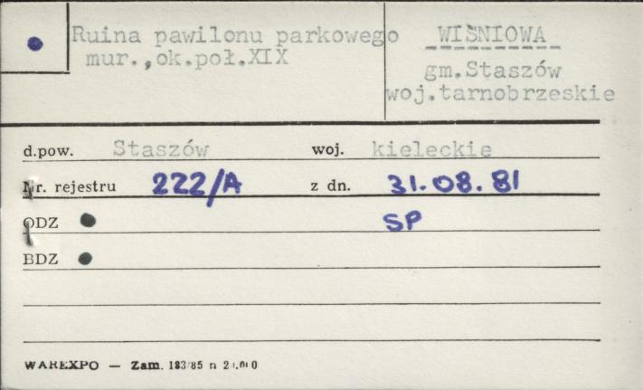 ruina pawilonu parkowego, skan 1