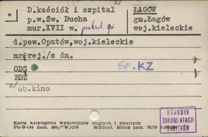 kościół i szpital p.w. św. Ducha, skan 1