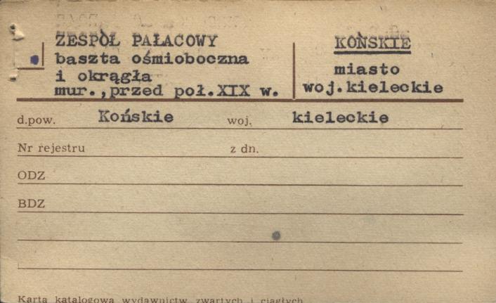 baszta ośmioboczna i okrągła, skan 1