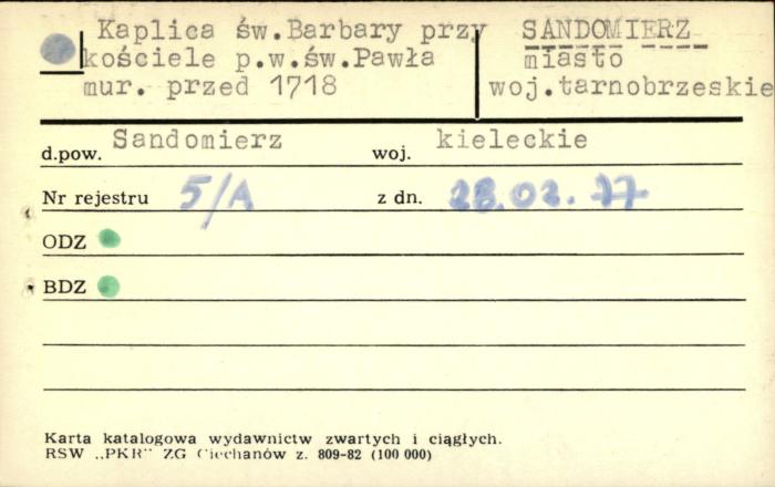 kaplica św. Barbary, skan 1