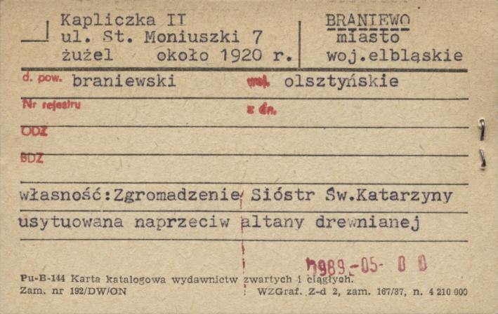kapliczka II, skan 1