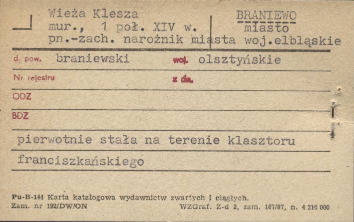wieża Klesza, skan 1