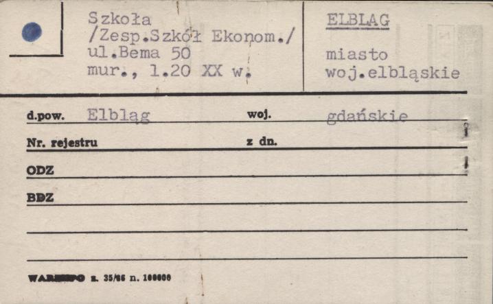szkoła, zesp. szkół ekonom., skan 1