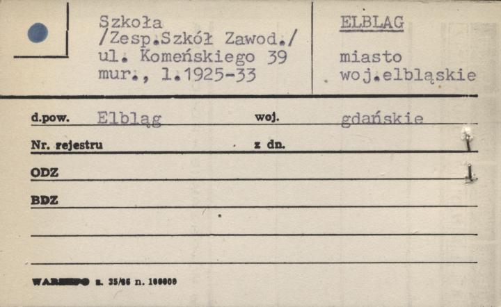 szkoła, zesp. szkół zawod., skan 1