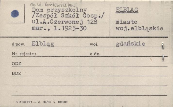 dom przyszkolny, zespół szkół gosp., skan 1