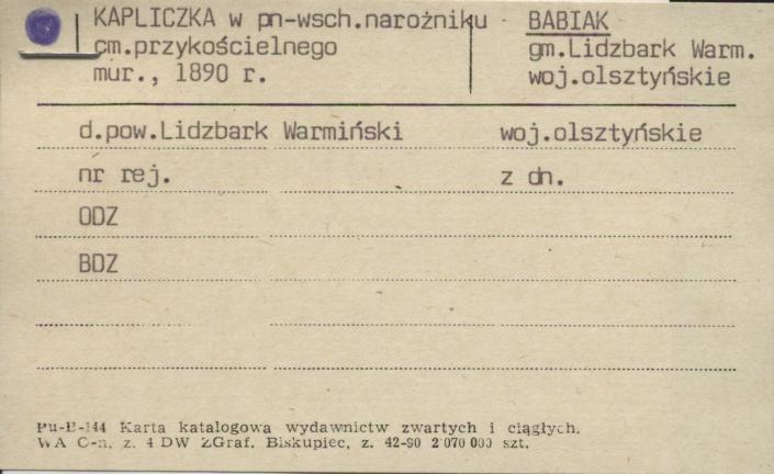 kapliczka, skan 1