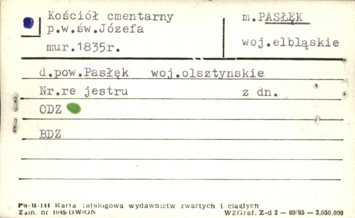 kościół cmentarny pw. św. Józefa, skan 1