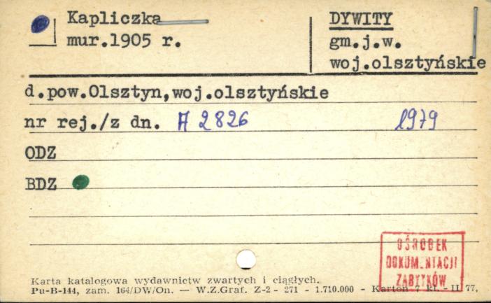 kapliczka, skan 1