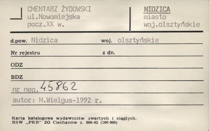 cmentarz żydowski, skan 1