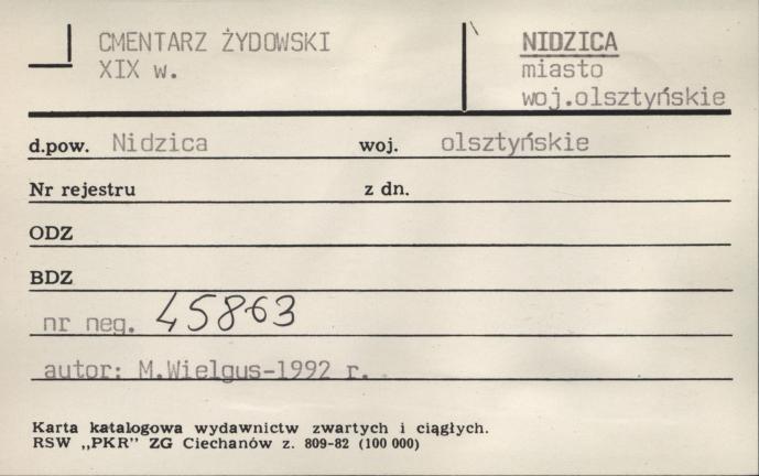 cmentarz żydowski, skan 1