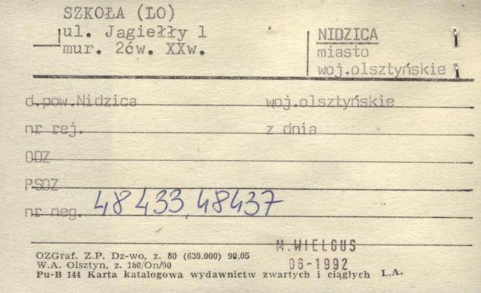 szkoła (LO), skan 1
