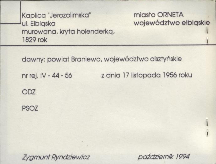 kaplica 'Jerozolimska', skan 1