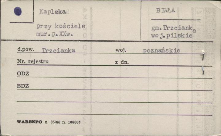 kapliczka przy kościele, skan 1