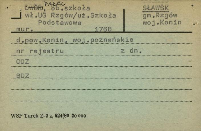 pałac, ob. szkoła, skan 1